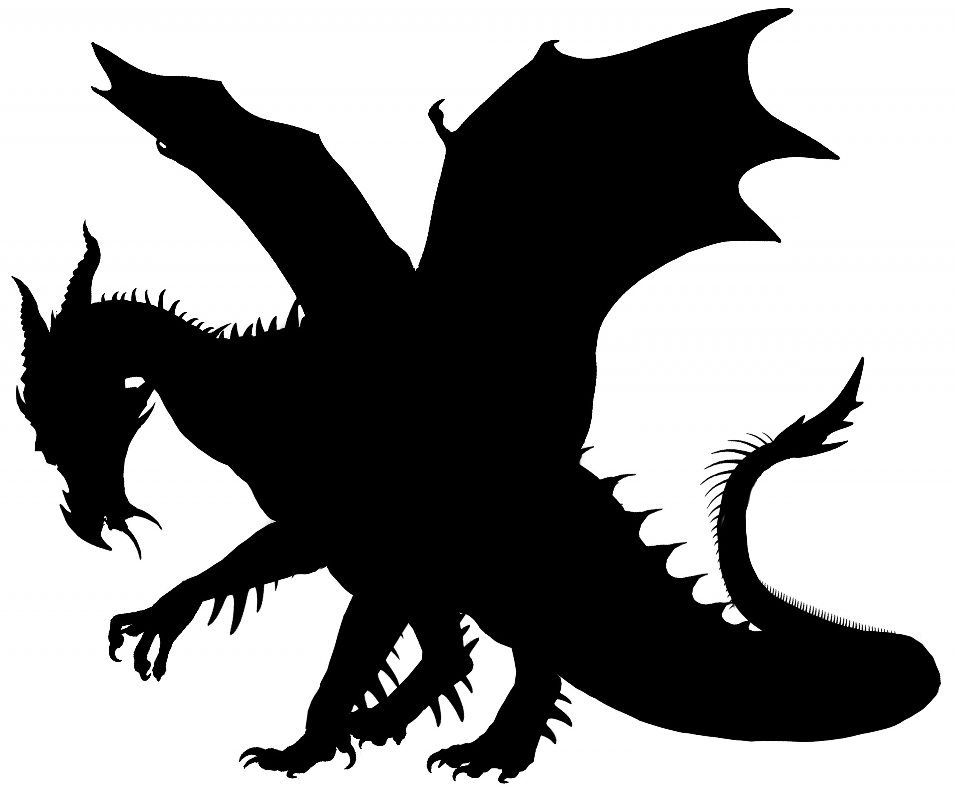 dragon-silhouette